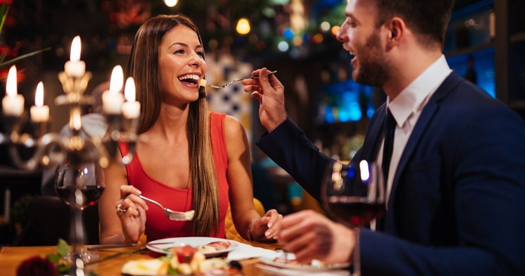 ρομαντικό δείπνο, Αγίου βαλεντίνου