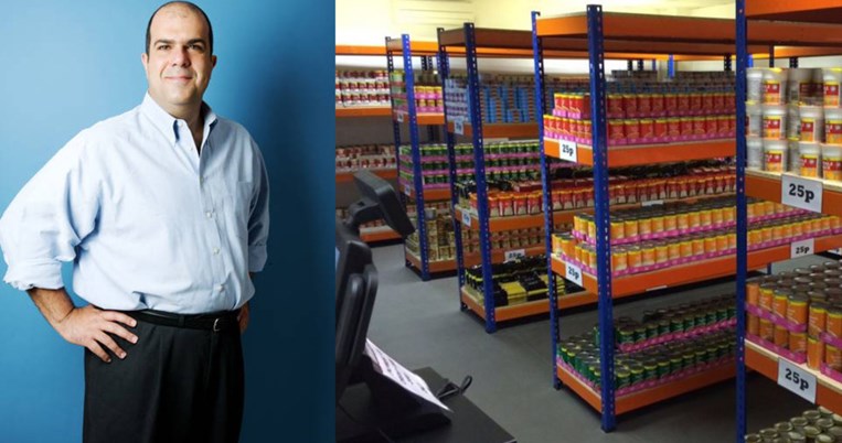 Ο Στέλιος Χατζηϊωάννου ανοίγει market τροφίμων στο Λονδίνο και κάθε προϊόν κοστίζει 25 πένες