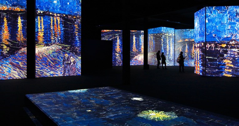 Αυτή ήταν η πρώτη σκέψη μου μέσα στην έκθεση Van Gogh Alive στο Μέγαρο Μουσικής Αθηνών