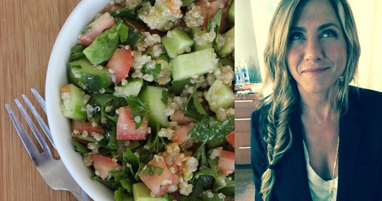 Εύκολη, υγιεινή και διαιτητική: Φτιάξε την αγαπημένη σαλάτα της Jennifer Aniston με κινόα