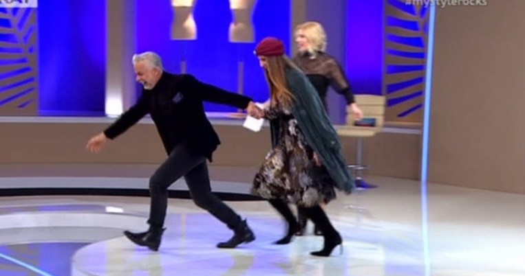 Γιατί o Χάρης Χριστόπουλος άρπαξε τη Βασιλική Ρούσσου από το χέρι και έφυγε από το πλατό; 