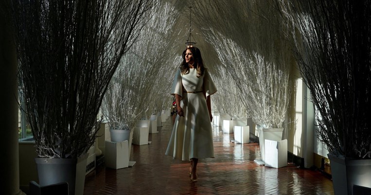 Φέτος η χριστουγεννιάτικη διακόσμηση του Λευκού Οίκου είχε μία διαφορά