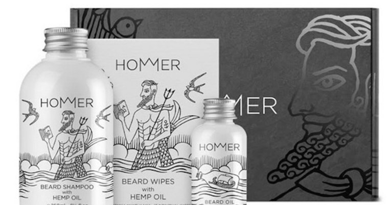 Hommer καλλυντικά τρίχας: Φτιαγμένα στην Ελλάδα, την χώρα των γενειοφόρων θεών