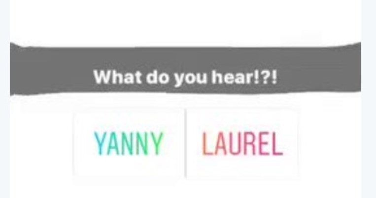 Εσύ τι ακούς, Yanny ή Laurel; Aυτό είναι το τεστ που έχει διχάσει όλο το ίντερνετ