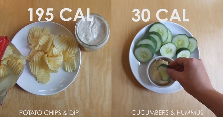 Μην κόψεις τα σνακ: Κάνε τη σωστή ανταλλαγή γεύσεων και θα γλιτώσεις θερμίδες 