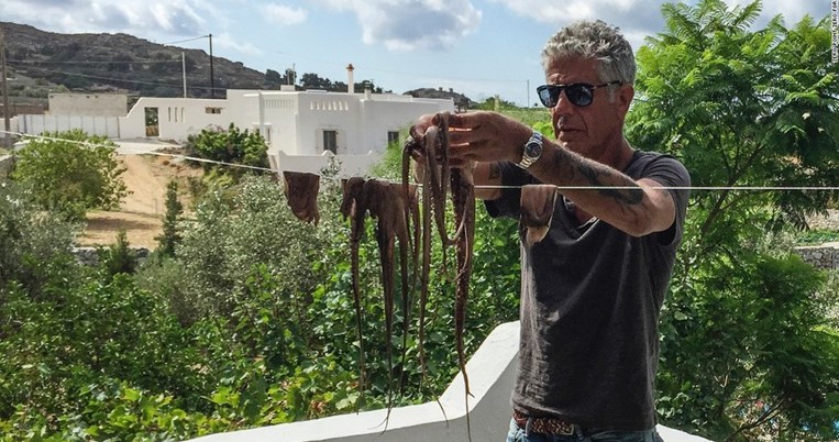 Όταν ο σεφ Anthony Bourdain είχε έρθει στην Ελλάδα 