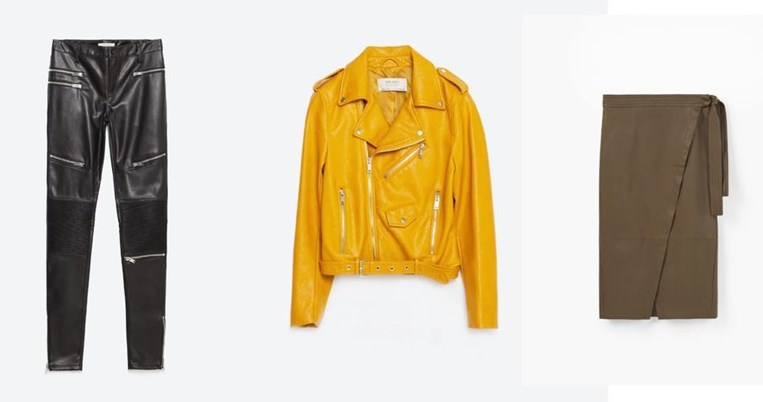 Τα 10 πιο stylish δερμάτινα της νέας σεζόν από 30€. Perfecto, φούστες και παντελόνια για τώρα. 