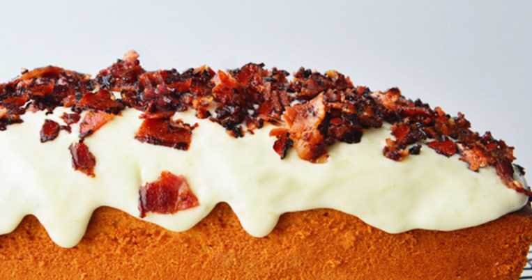 Γλυκό κέικ με μπέικον. Ναι καλά διαβάζετε