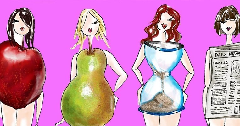 Μήλο, αχλάδι, κλεψύδρα, εφημερίδα. Πώς να ντυθείς σωστά ανάλογα με τον σωματότυπο σου