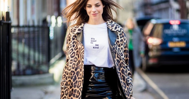 Δεν περιμέναμε με τίποτα ότι θα δούμε το animal print ακόμα και σε αυτό το κομμάτι