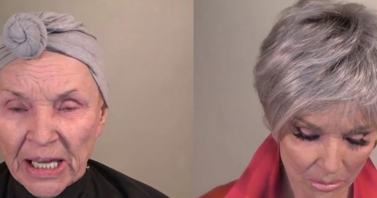 Πριν και μετά. Γιος κινηματογραφεί την θεαματική μεταμόρφωση της 78χρονης μητέρας του με μακιγιάζ