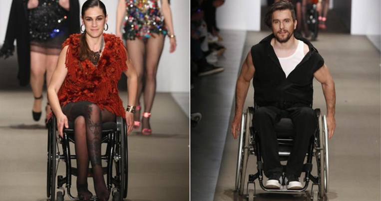 Δυνατό μήνυμα: Δύο μοντέλα παρέλασαν με αναπηρικά αμαξίδια στην Εβδομάδα Μόδας της Αθήνας