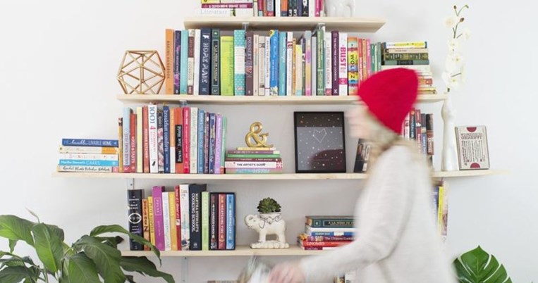 Φτιάξ' το μόνη σου: Η έξυπνη λύση της βιβλιοθήκης-διαμάντι