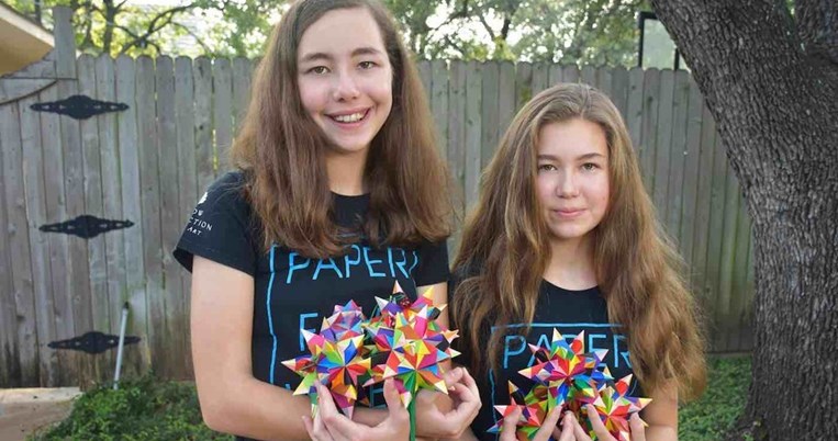 Οι έφηβες που συγκέντρωσαν 1,7 εκ. δολάρια για πόσιμο νερό σε όλο τον κόσμο με κατασκευές οριγκάμι