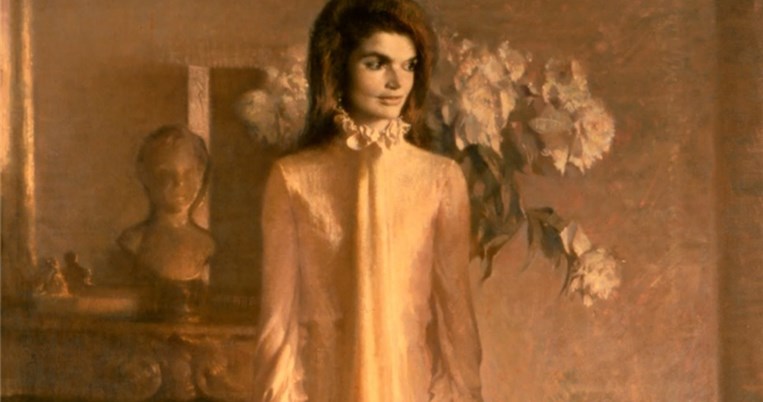 Κρέμεται ήσυχο σε έναν τοίχο του Λευκού Οίκου.Η μικρή ιστορία πίσω από έναν πίνακα της Τζάκι Κένεντι