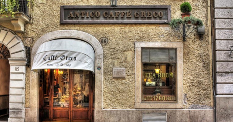 Με «λουκέτο» απειλείται το ιστορικό Caffe Greco στη Ρώμη