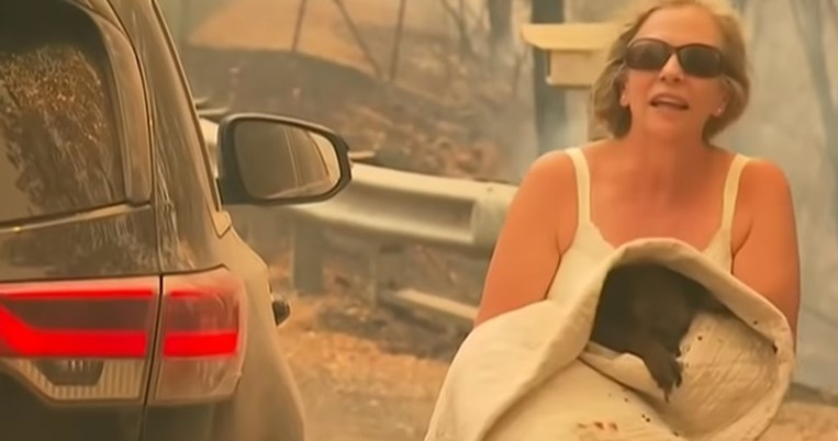 «Έκλαιγε και ούρλιαζε, γιατί καιγόταν»: Η σωτήρας του κοάλα αφηγείται τη συγκλονιστική ιστορία του