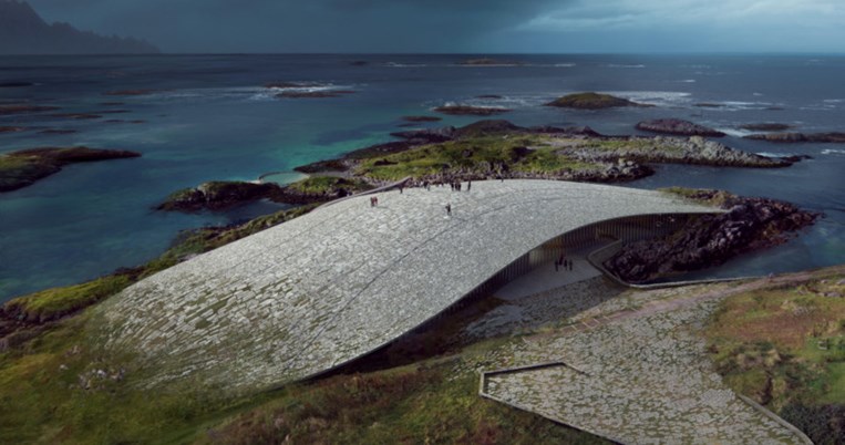 «The Whale»: Κάτω από τo βόρειο Σέλας, στη Νορβηγία, ένα κτίριο-αριστούργημα καλεί τον επισκέπτη