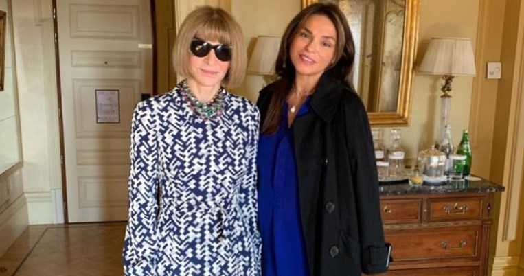 Όταν η Άννα Γουίντουρ πήρε πρωινό με τη Σίλια Κριθαριώτη