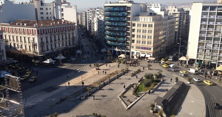 Η εντυπωσιακή φωτογραφία από τη νέα, ολοκληρωμένη πλατεία Ομονοίας κόβει την ανάσα
