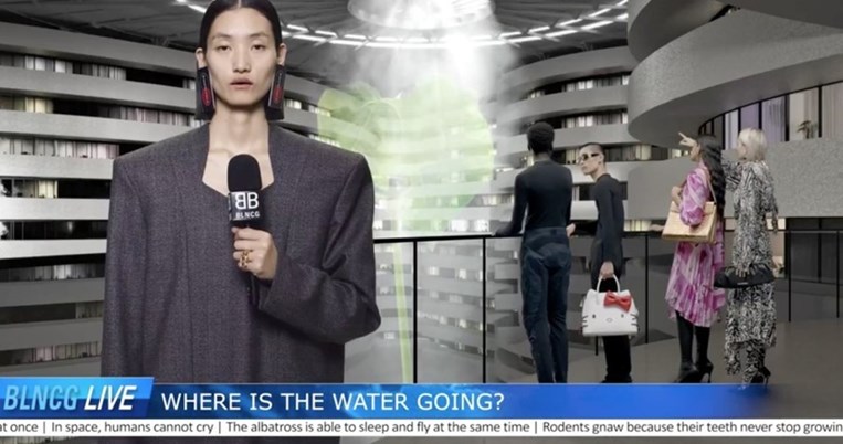 Ένα μεταποκαλυπτικό δελτίο ειδήσεων είναι η νέα καμπάνια του οίκου Balenciaga