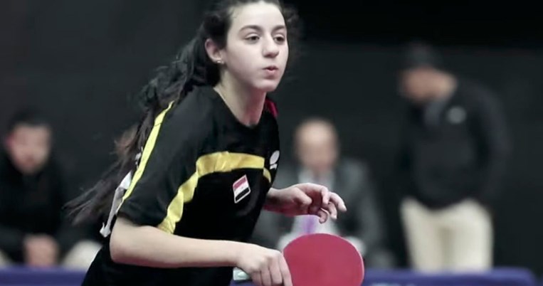H Ηend Zaza, μία 11χρονη απ'τη Συρία, θα είναι η νεότερη αθλήτρια στους Ολυμπιακούς Αγωγές του Τόκιο