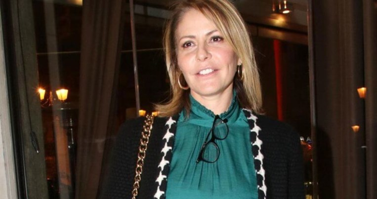 H Tζένη Μπαλατσινού και η Εβελίνα Παπούλια είναι φίλες από το νηπιαγωγείο. Η φωτογραφία από τα παλιά