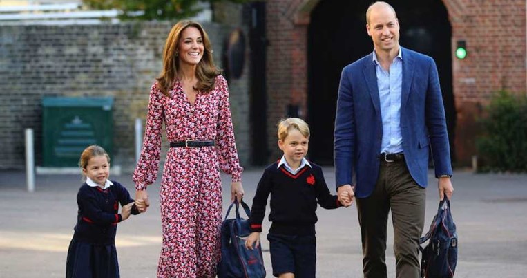 H πριγκίπισσα Σάρλοτ και ο πρίγκιπας Λουίς ντύθηκαν ακριβώς το ίδιο με την Κέιτ και τον Ουίλιαμ