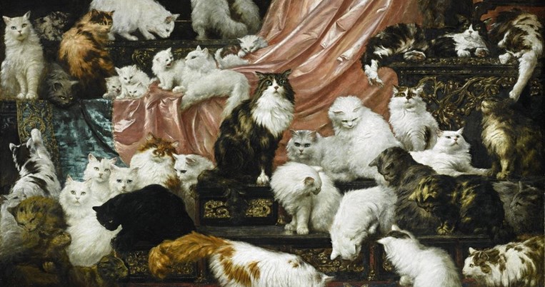 Περιηγηθείτε online στην έκθεση με έργα τέχνης αφιερωμένα αποκλειστικά στις γάτες