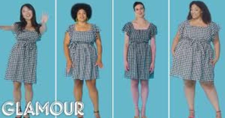 Γυναίκες με διαφορετικό σωματότυπο φορούν όλες το ίδιο φόρεμα- Σκέψεις και tricks για κάθε σώμα