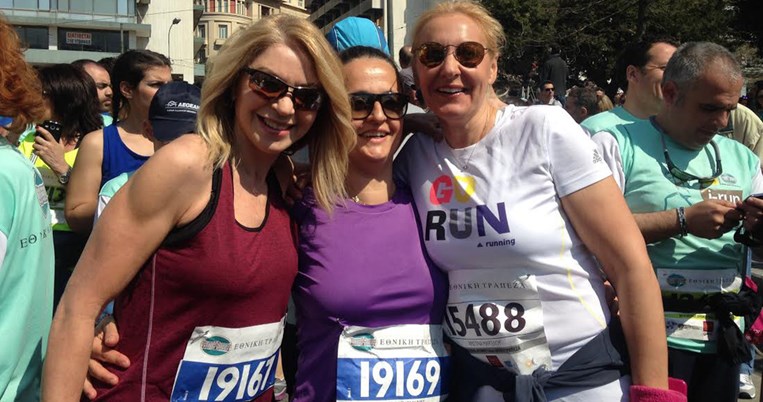 Η Ελλη Στάη στον 5ο Ημιμαραθώνιο της Αθήνας: Δεν το ξεχνάμε, τρέχουμε!
