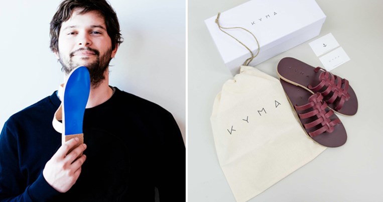 Kyma: Τα ελληνικά σανδάλια με την μπλε σόλα σήμα-κατατεθέν που σαρώνουν στο εξωτερικό