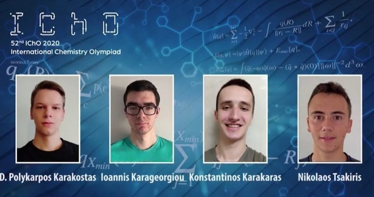 Διεθνής διάκριση για Έλληνες μαθητές στην Ολυμπιάδα Χημείας: Βραβεύτηκαν με το χάλκινο μετάλλιο