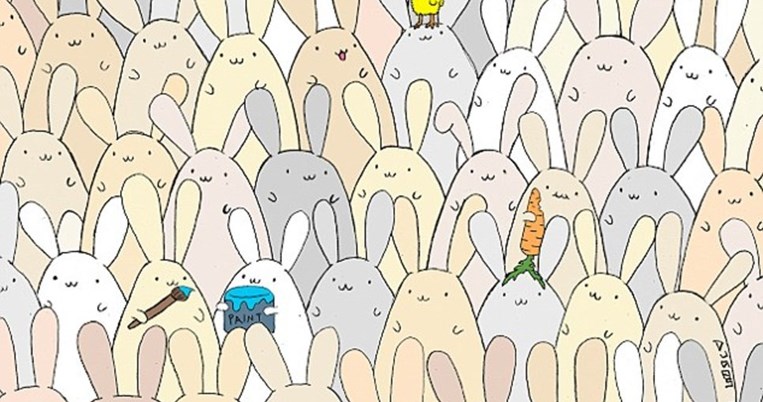 Το νέο κουίζ του διαδικτύου: Μπορείς να βρεις το πασχαλινό αυγό ανάμεσα στα κουνελάκια; 