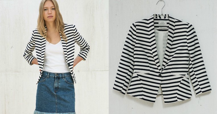 Ριγέ Blazer: Το απόλυτο σακάκι του καλοκαιριού κοστίζει μόλις 25.99 ευρώ