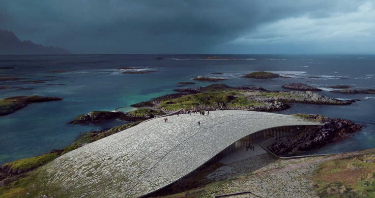 Νέο, εντυπωσιακό μουσείο στον Αρκτικό Κύκλο: Σαν πτερύγιο φάλαινας που ξεβράστηκε στα βράχια