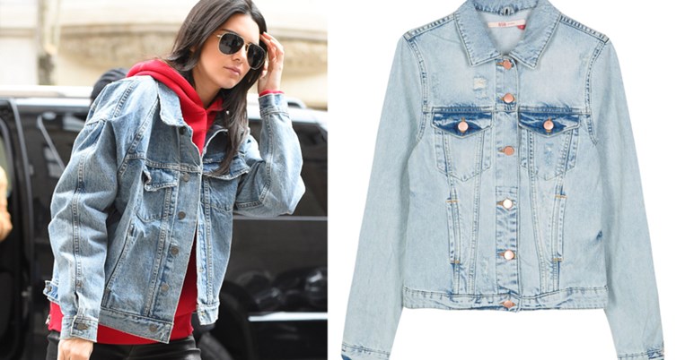 Denim μπουφάν. Φόρεσε το trend όπως η Kendall Jenner με τα πιο οικονομικά της αγοράς