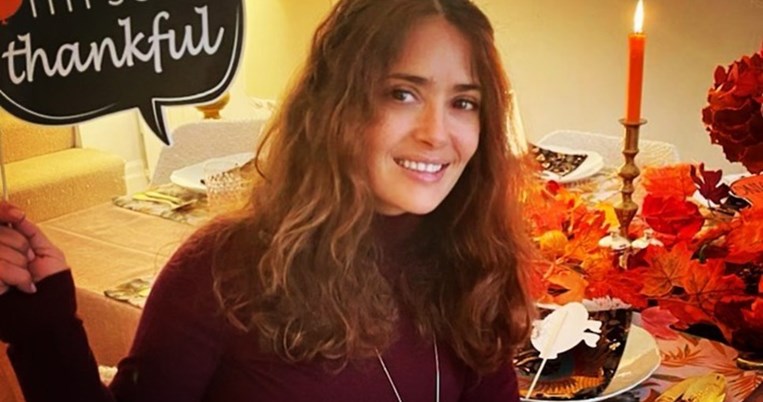 Το πλούσιο, πλήρες πρωινό της Σάλμα Χάγιεκ δεν υπακούει στους κανόνες της υγιεινής διατροφής