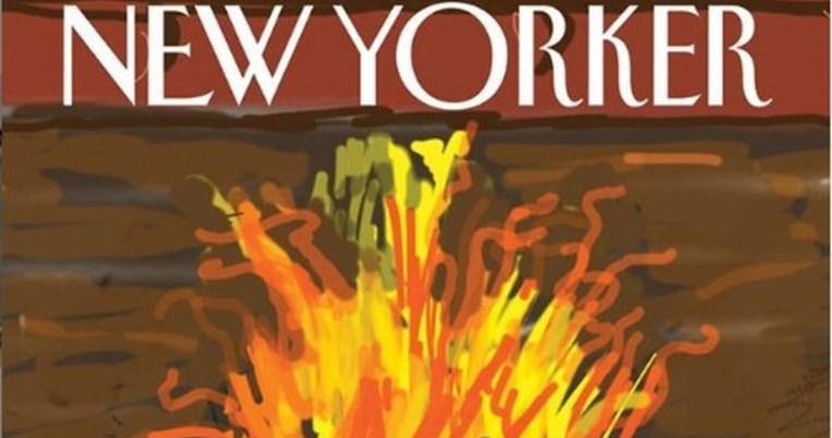 Το εξώφυλλο του New Yorker δια χειρός Ντέιβιντ Χόκνεϊ προκάλεσε αντιδράσεις 