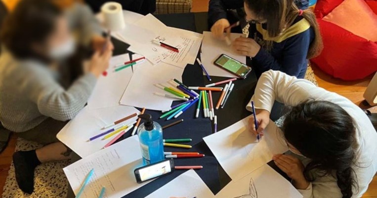 Όταν τα παιδιά σχεδίασαν για τη «Σχεδία» υφασμάτινες μάσκες προστασίας από την πανδημία