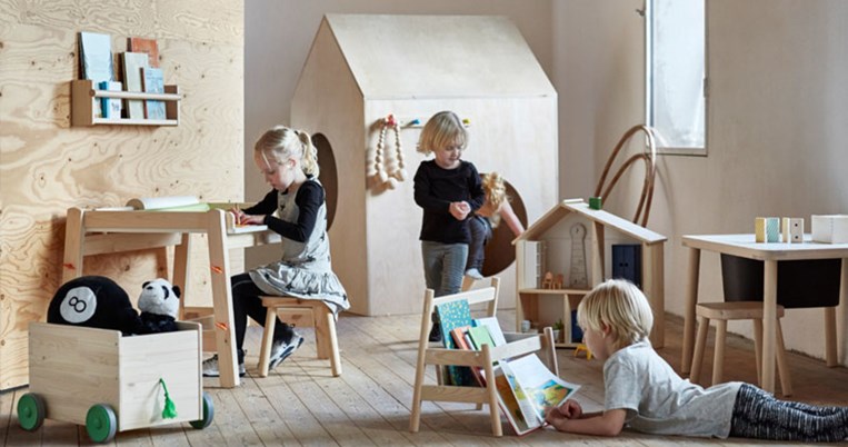 H IKEA έφτιαξε έξυπνα παιδικά έπιπλα που αλλάζουν χρήση καθώς μεγαλώνουν τα παιδιά