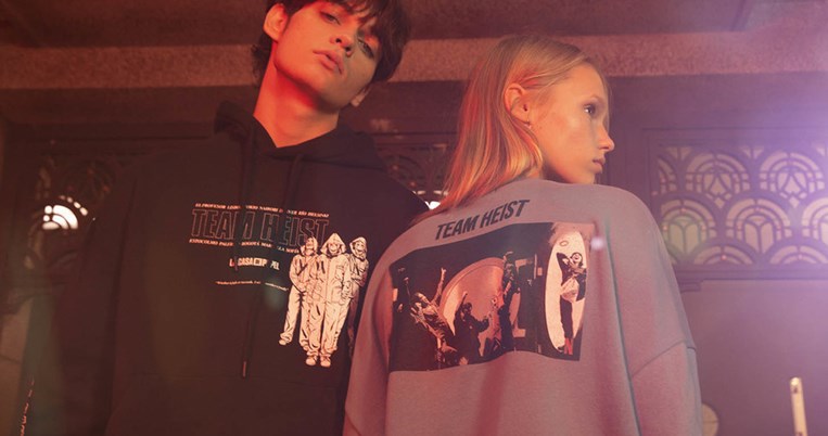 Η Pull&Bear λανσάρει κολεξιόν εμπνευσμένη από τον τελευταίο κύκλο της σειράς Η Τέλεια Ληστεία