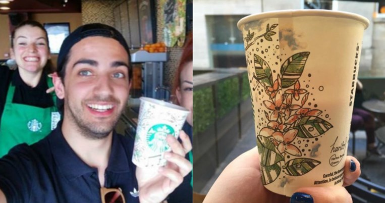 Ο Κρητικός που ξετρέλανε τα Starbucks. Το σχέδιό του θα τυπωθεί στα ποτήρια της εταιρείας