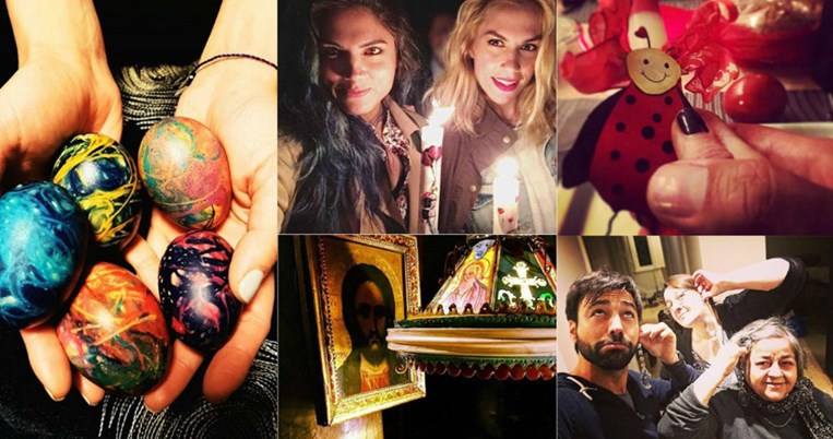 Χριστός Ανέστη! Έτσι πέρασαν οι εγχώριοι celebrities το βράδυ της Ανάστασης