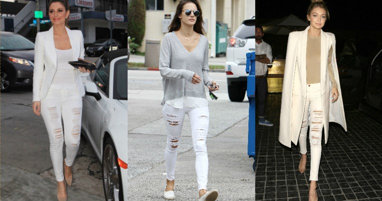 Το λευκό τζιν κάνει δυναμικό comeback. Οι τρόποι για να το φορέσεις και τα ωραιότερα της αγοράς