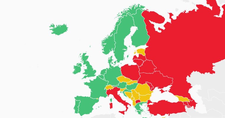 Ποια είναι η καλύτερη και ποια η χειρότερη χώρα στην Ευρώπη αν είσαι gay - Η θέση της Ελλάδας