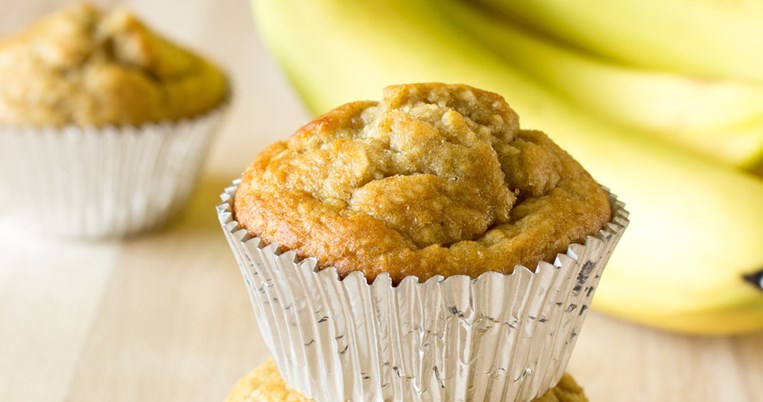 Συνταγή για τέλεια muffins βρώμης με μπανάνα