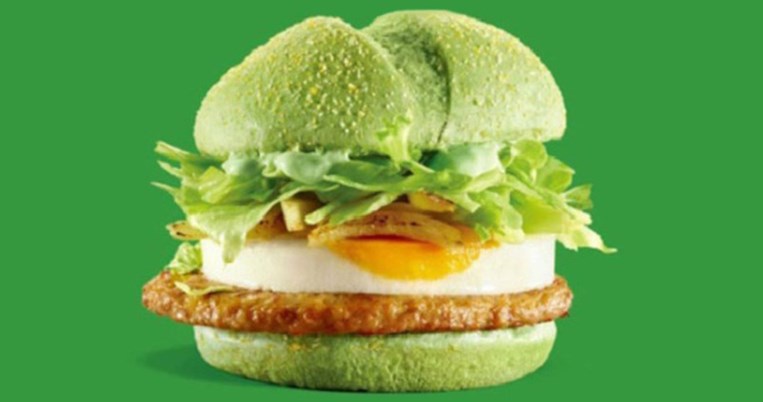 H McDonald's μόλις κυκλοφόρησε τα πολύχρωμα Angry Birds χάμπουργκερ