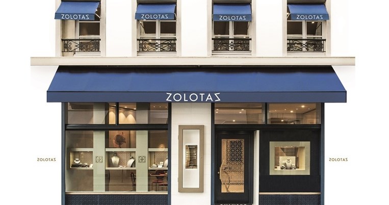 To νέο κατάστημα του Zolota στο Χρυσό Τρίγωνο του Παρισιού αντανακλά λάμψη Ελλάδας