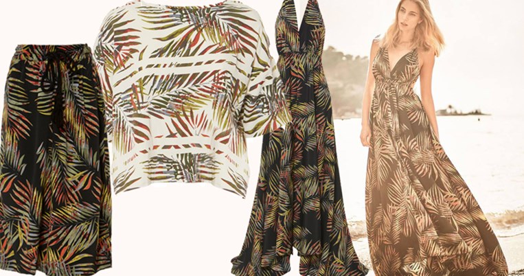 Καλοκαίρι και... φοίνικες. Αυτό είναι το ωραιότερο pattern από τη συλλογή της Δούκισσας Νομικού